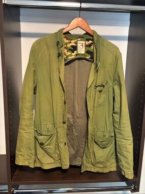 Reiwen Men's Lightweight Olive Green Field Jacket